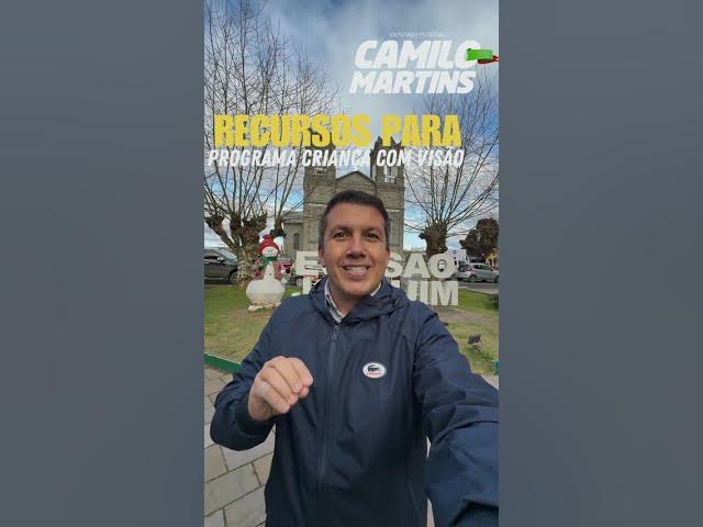 Camilo Martins destina R$ 500 mil em emenda para São Joaquim