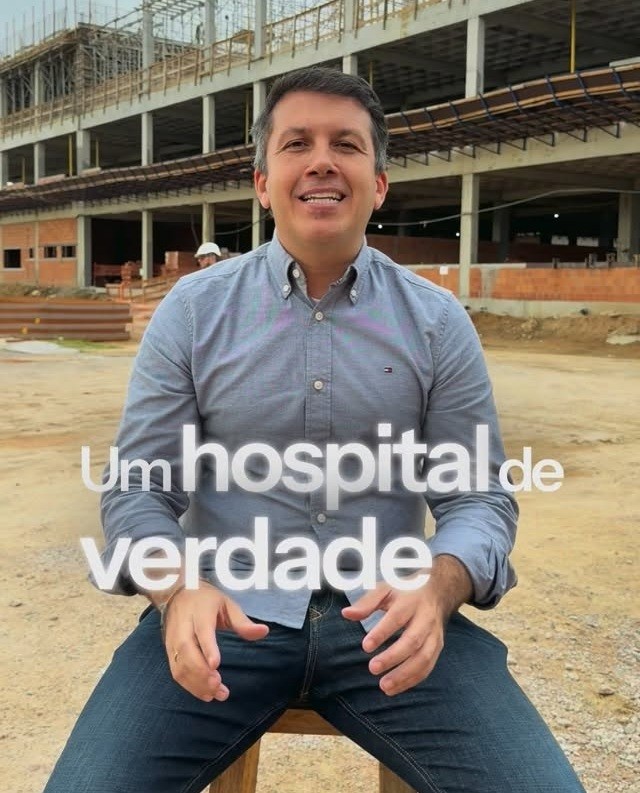 Obras do Hospital de Palhoça estão a todo vapor